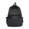 Mochila Transfronteriza Marca de Moda para Hombre Moda Europea y Americana Cuadros Mochila de Viaje Moderna Versátil Mochila Escolar Ruiying para Niños
