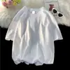 Compre Um Leve Um Grátis Camiseta de Seda Gelo Manga Curta de Verão para Estudantes Homens Estilo Coreano Solta Tendência Camiseta Casual Manga Meia 1/2