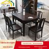 Nova mesa de jantar de placa de rocha estilo chinês e combinação de cadeira mesa de jantar de madeira maciça para quadrado e redondo dual-use doméstico pequeno apartamento retrátil dobrável mesa de jantar