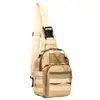 Bolsa de Peito Pequena Masculina Bolsa de Ombro para Ciclismo Bolsa de Peito Tática Camuflagem Militar Bolsa Lateral Portátil para Montanhismo ao Ar Livre Venda Direta da Fábrica