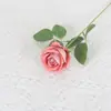 Rosas de Terciopelo Simuladas, Flores Artificiales, Flores para Decoración de Bodas del Día de San Valentín, Cascada de Pared de Rosas al por Mayor
