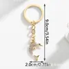 Amazon Xiyin Temu AliExpress Joyería Explosiva Llavero Colgante de Delfín Mini Lindo Sencillo