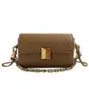 Bolsa Feminina 2025 Nicho Corrente Pequena Quadrada Bolsa de Ombro Feminina Bolsa Transversal Versátil Mini Bolsa Tendência da Moda