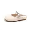 Zapatos de Princesa para Niña Zapatillas de Medio Uso con Puntera Cerrada Nuevo Otoño 2025 Zapatos Infantiles Suela Suave Exterior Tejido Zapatillas para Niña