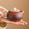 Tetera de Arena Púrpura Zhu Mud de Fábrica Baifu Hecha a Mano Plata 999 Tetera Xi Shi Juego de Té Kung Fu de Alta Gama Tetera Té Casero