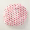 Gorro de Ducha Impermeable de Moda y Lindo Estilo Coreano Desechable para Adultos Señoras Gorro de Ducha para el Hogar Cocina Gorro Anti-Humo Listo para la Venta