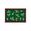Manteles individuales y posavasos navideños de comercio exterior, decoraciones de mesa para restaurante transfronterizas, manteles individuales estampados con temática navideña, estilo ins de Oriente Medio