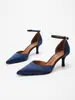 Venta al por mayor de nuevas sandalias de punta abierta sin talón transfronterizas, tacones de aguja y tacones sencillos y versátiles para mujer para el uso diario, directamente de fábrica