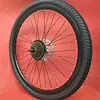 Par de Rodas para Bicicleta de Montanha Aro 18/20/22/24/26 Polegadas Roda Dianteira Roda Traseira Freio a Disco Liga de Alumínio Aro de Parede Dupla Faca