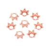 Directo de fábrica vintage aleación colgante corona pequeña moda colgante corona broche partes accesorios de joyería diy