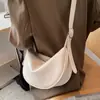 Bolso de Mujer a la Moda, Nuevo Estilo Vintage con un Toque de Lujo, Bolso de Hombro Tipo Dumpling de Nicho de Moda, Bolso Versátil de Cuero Suave para Hombro y Cruzado
