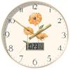Nuevo reloj de pared con pantalla LCD multifunción, reloj silencioso para el hogar, sala de estar, reloj de pared con decoración creativa de moda