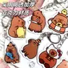 Llavero de Acrílico Personalizado para Cobaya Japonés y Coreano Capibara Lindo Divertido Divertido Pequeño Regalo Llavero Colgante Decorativo
