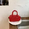 Bolso de Lunares de Nicho Transfronterizo para Mujer 2026 Nueva Moda Bolso de Hombro Cruzado para Viajar Bolso de Mano Bolso Almohada Bolso Tote Pequeño
