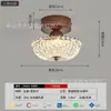 Nueva Lámpara de Techo para Dormitorio Estilo Retro Francés Dormitorio Principal Vintage Lujo de Gama Alta Iluminación para Estudio Comedor Balcón Pasillo
