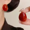 Moda Retro Francesa Pendientes Redondos Irregulares de Gota de Aceite Simples Pendientes Personalizados de Lujo Ligero con Diseño Único Venta al por Mayor