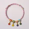 Pulseira de Corda Multicor, Joia de Corda de Mão Zongzi Trançada Atacado, Artesanal Puro, Estilo Nacional, Tendência Nacional, Corda Vermelha Trançada à Mão