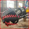 Cabeça de corte acionada hidraulicamente funciona suavemente braço de corte espiral tridimensional cabeça de corte cabeça de corte de dragagem