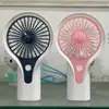 Ventilador Portátil de Mão Mais Vendido com Três Velocidades no Sudeste Asiático, Ventilador de Mesa, Presente Souvenir, Ventilador Recarregável por USB