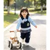 Conjunto de Vestido y Pantalones Estilo Coreano Universitario para Niñas Primavera y Otoño Conejo Muñeca Bebé Elegante para Salir