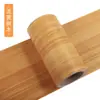 Adesivo de grão de madeira autoadesivo capa de madeira maciça cobrir furos reparar piso madeira borda de porta wrap tira decorativa renovação de guarda-roupa móveis