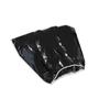 Bolsa elástica de cuello de plástico PE personalizable, tapa transparente, cubierta antipolvo, bolsa cuadrada de plástico con cubierta de banda de goma