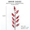 Flores de Ano Novo Folhas Pequenas de Eucalipto Romã Dourada de Ano Novo Caqui Flores Simuladas Frutos de Azevinho Balde da Sorte Materiais Atacado