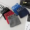 HOMENS Cueca Triângulo Masculina Sem Costura Tamanho Grande Adolescente Roupa Íntima Masculina Respirável Confortável Esportiva Cintura Média Masculina