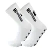 Calcetines de fútbol profesionales transfronterizos de rizo grueso en la suela, absorbentes de sudor, transpirables, antideslizantes, con agarres antideslizantes, calcetines deportivos unisex de media pantorrilla fabricante