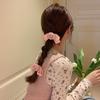 Horquilla con lazo de camelia de primavera para mujer, con clip lateral de flor en la parte posterior de la cabeza, con clip de pico de pato, accesorios para el cabello, tocado de gran sentido