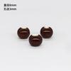 Cuentas Sueltas de Cerámica Jingdezhen Color Caramelo de 8 mm Esmalte de Color Material para Tejer Joyería DIY Pulsera Personalizada