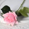Rosas de simulación ramo falso tacto hidratante de alta gama individuales boda hotel hogar decoración Día de San Valentín rosas