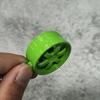 Llavero de piezas de modificación de coche T3E7 forma de disco de freno de cubo de rueda llavero colgante de metal de aleación en stock