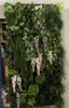 Pared Vegetal de Simulación Pared de Plantas Verdes Pared de Flores Pared de Fondo de Plantas Verdes Decoración de Cabecera de Puerta Flores Artificiales Césped de Plástico Decoración de Pared Paquete