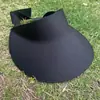 Sombrero de Protección Solar Sin Costuras, Sombrero de Sol Abierto de Verano para Mujer de Alta Gama Anti-UV, Elegante Sombrero de Protección Solar para Mujer