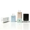 Cargador Rápido Macaron Pd45W de Doble Puerto A+C Estándar de EE. UU. Compatible Transfronterizo con Apple y Huawei Cargador Portátil