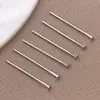 Alfinetes em formato de T, alfinetes em formato de 9, alfinetes com cabeça redonda, banhados a ouro 18K em cobre, materiais para atacado para acessórios de joias artesanais DIY com contas