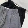 Pantalones anchos engrosados para otoño e invierno, de cintura alta, con cordón, corte holgado, efecto adelgazante, fluidos, casual, mezcla de lana gris, forrados de forro polar, pantalones de pierna curva