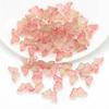 Pingente de Vidro 8*15 Borboleta de Cristal Pingente de Vidro Acessórios para Joias DIY Brincos Pulseira Acessórios para Joias Material