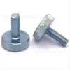 Fábrica de origen al por mayor tornillo de mano de cabeza plana moleteada acero al carbono cabeza redonda tornillo de ajuste de fijación GB835