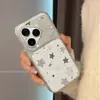 Adecuado para Funda de Teléfono Huawei Pura80, Protección Simple de Borde Completo, Nuevo Modelo P90, Anti-Caídas, Diseño Creativo para Mujeres, Cuadros de Tinta Salpicada Estrellas