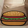 Capacho Batata Frita Sem Lavar Anel de Seda Tapete para Pés Capacho Resistente à Sujeira Antiderrapante Fun-Slip Corte Especial Tapete