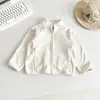 Valle del Viento 2026 Otoño Nueva Llegada: Chaqueta para Niños a Prueba de Viento Versátil con Forro Interior Cálido Multicolor en Terciopelo Oli