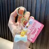 Chaveiro de Boneca com Óleo, Garrafa Exquisita com Areia Movediça, Chaveiro de Carro, Pingente de Joia para Bolsa, Pequeno Presente para Estudante Atacado