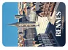 Imanes de nevera con ilustración de las ciudades francesas París, Niza y Marsella, arquitectura de estilo europeo, souvenirs turísticos culturales y creativos, pegatinas magnéticas, regalos