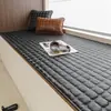 2026 Novo Almofada Impermeável e Resistente a Manchas para Peitoril de Janela em Couro, High-End, Adequado para Todas as Estações, Almofada de Assento para Quarto e Varanda, Atacado