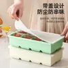 Molde para Cubitos de Hielo Silicona Bandeja de Hielo de Congelación Suave Bloque de Hielo Grande Caja de Almacenamiento de Gran Capacidad Caja de Hielo de Grado Alimenticio