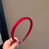 Faixa de Cabelo de Cetim Retrô Francesa Suave para Mulheres Outono Inverno, Diária de Alto Padrão, Para Sair, Testa Alta, Acessórios de Faixa de Cabelo Versáteis para Mulheres