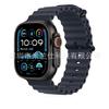 Adecuado para Apple Watch11 Apple Iwatch678910Se Océano S12 Hebilla Doble Ultra4 Correa de Silicona