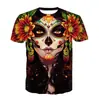 2020 comercio exterior súper ventas payaso regreso al alma impresión digital 3D marca de moda casual camiseta de manga corta para niños